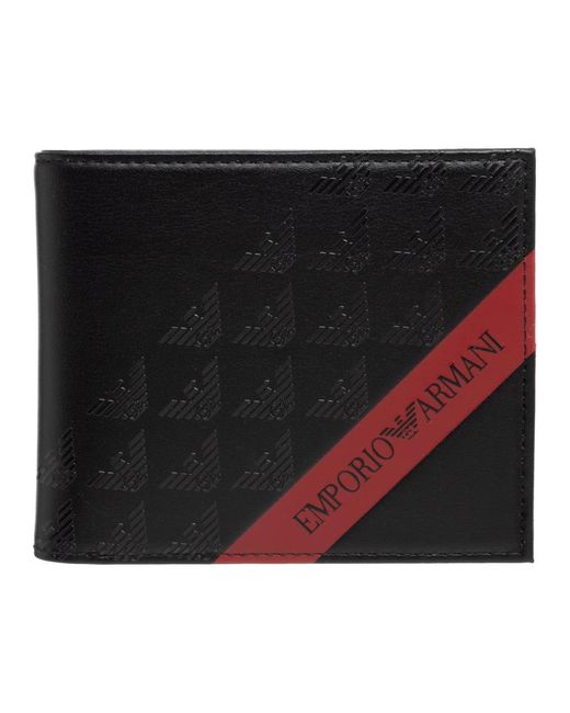 Emporio Armani Black Wallets & Cardholders for men
