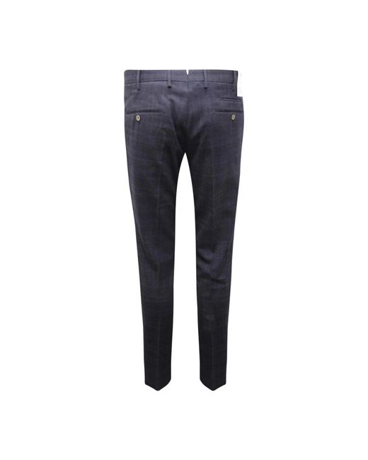 PT01 Blue Slim-Fit Trousers for men