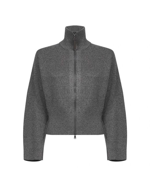 Brunello Cucinelli Gray Cashmere Knitwear