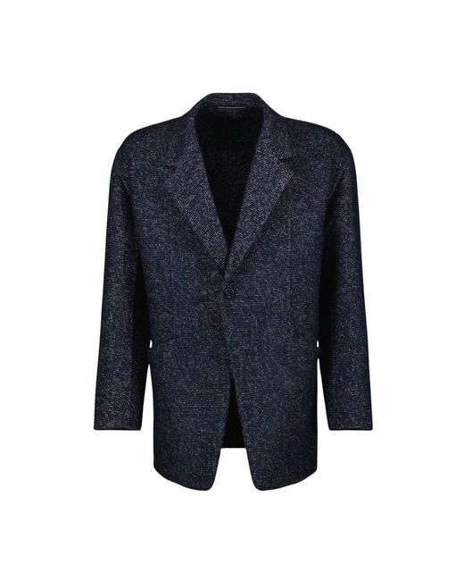 Dior Jassen ,Blauw Deconstructed Jas in het Blue voor heren