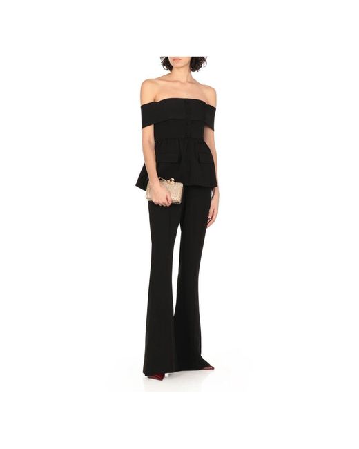 Jumpsuits di Self-Portrait in Black