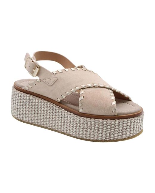 Laura Bellariva Gray Wedges