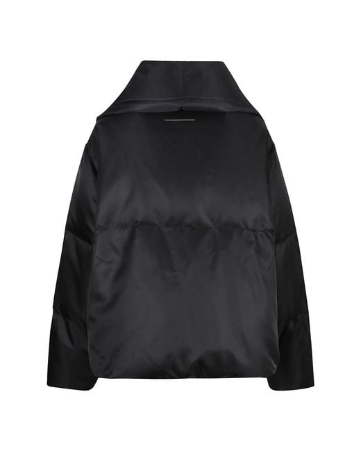 MM6 by Maison Margiela Black Down Jackets