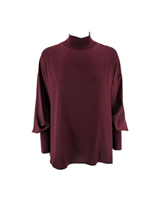 Blouses di D.exterior in Purple