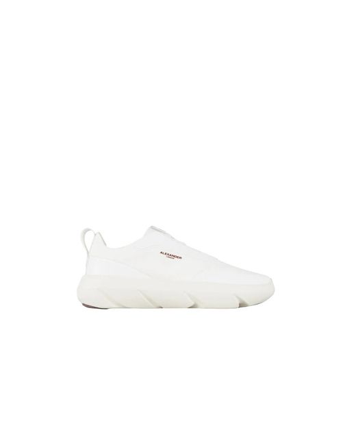 Alexander Smith Schoenen ,Wit ,Leer Eclipse Sneaker in het White voor heren