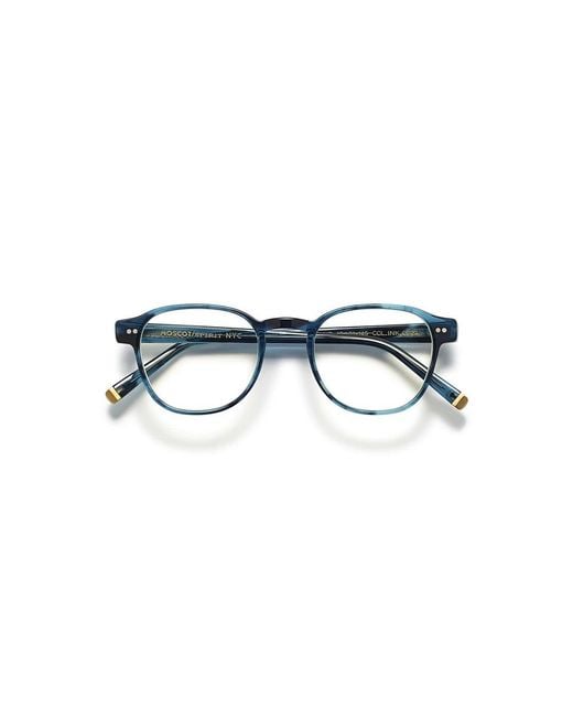 Moscot Blue Glasses