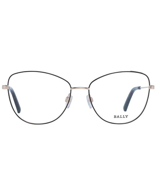 Occhiali ottici cat eye neri per donne di Bally in Metallic