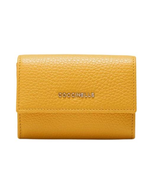 Coccinelle Yellow Wallets & Cardholders