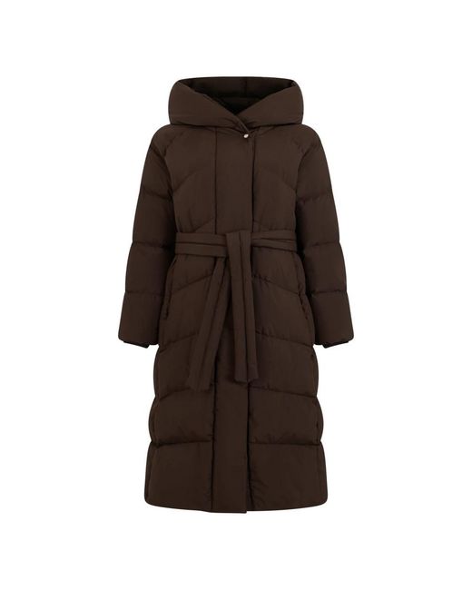 Down Coats Moorer en coloris Brown