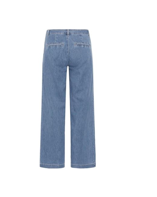 Wide Jeans My Essential Wardrobe de color Blue