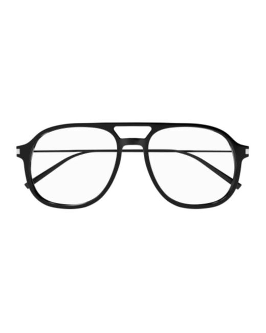 Saint Laurent Black Sl 626 Linea New Wave Eyeglasses