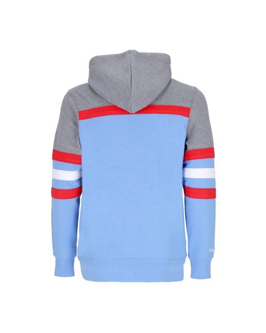 Hoodies Mitchell & Ness de hombre de color Blue