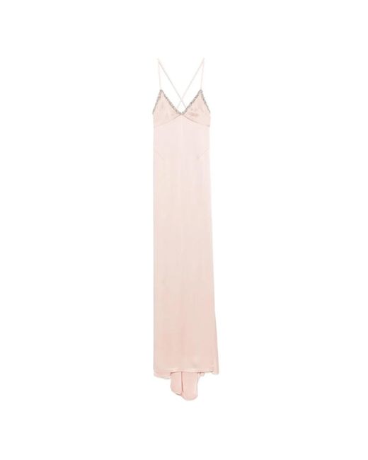 Amen Pink Maxi Dresses