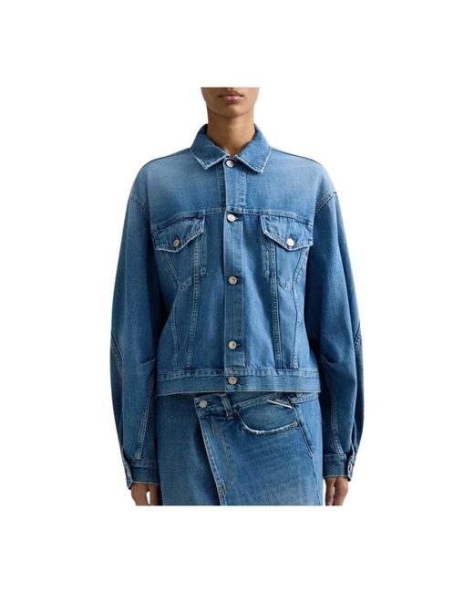 Replay Blue Denim Jackets