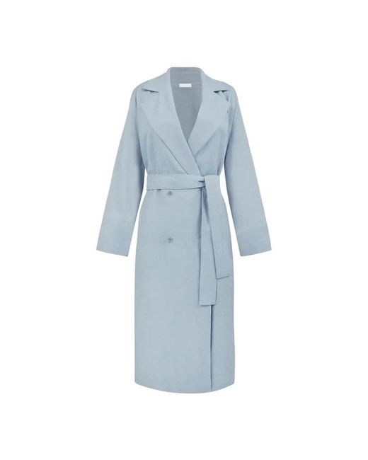 P.A.R.O.S.H. Blue Belted Coats