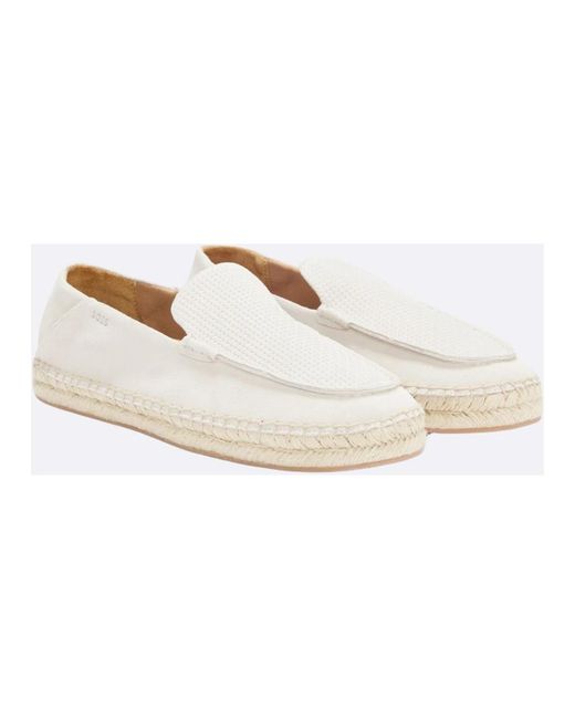 Boss White Espadrilles for men