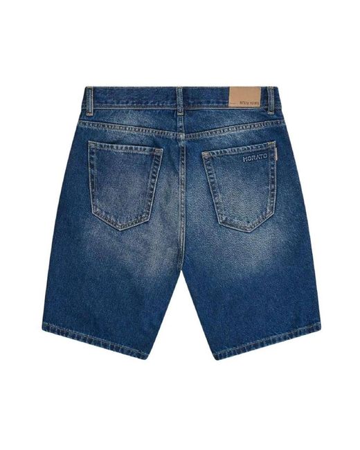 Antony Morato Blue Denim Shorts for men