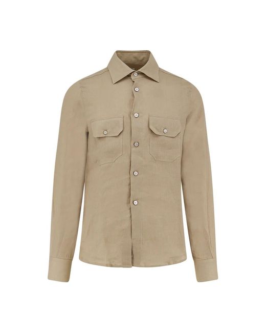 Kiton Natural Casual Shirts for men