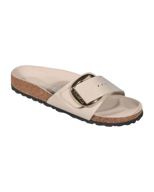 Birkenstock Natural Sliders