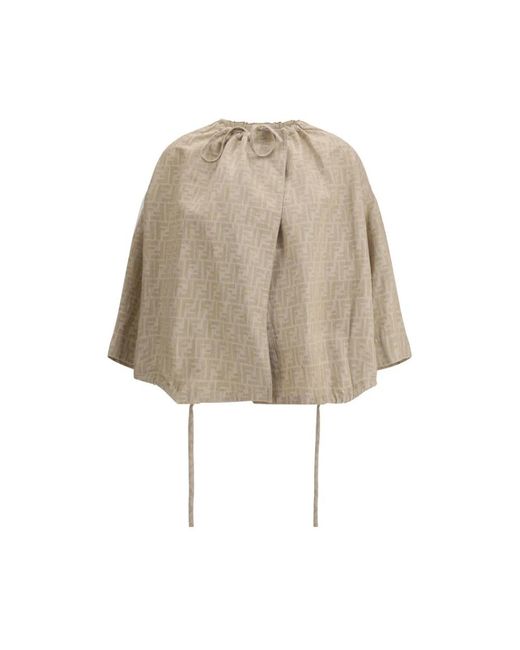 Blouses Fendi de color Natural