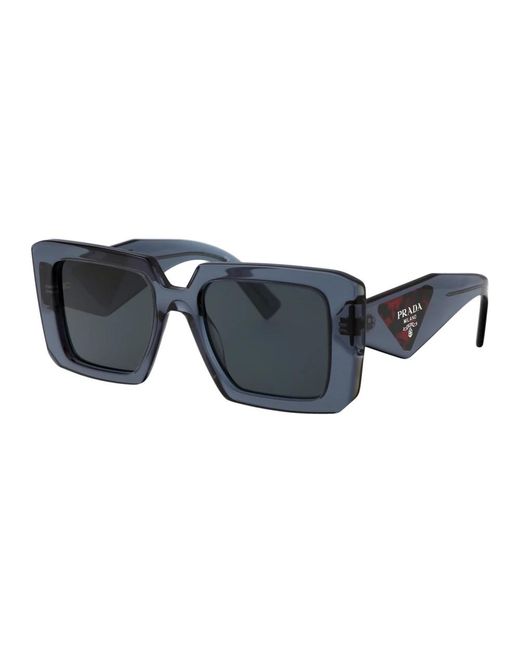 Prada Blue Stylische sonnenbrille mit 0pr 23ys