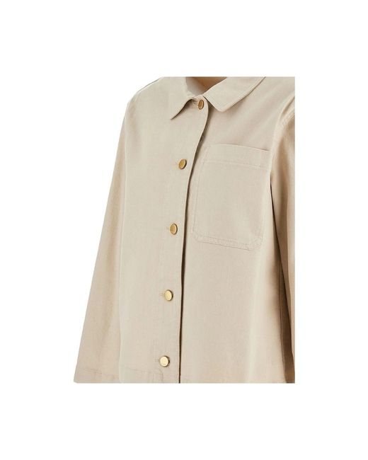 Max Mara Natural Denim Jackets