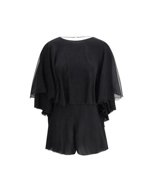 Saint Laurent Black Blouses