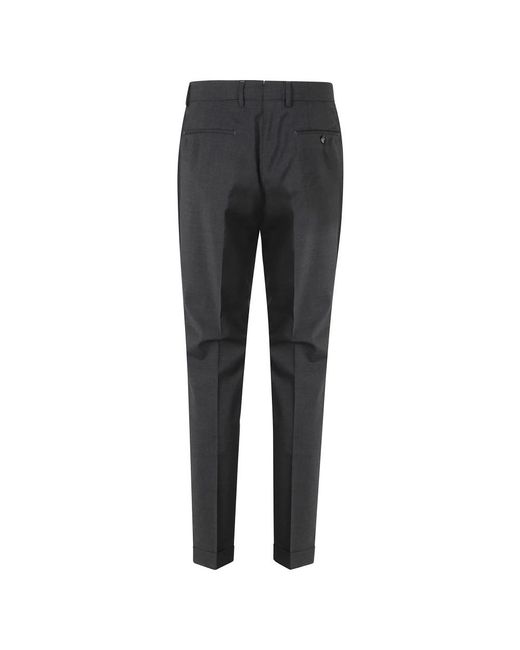 BERWICK 1707 Gray Suit Trousers for men