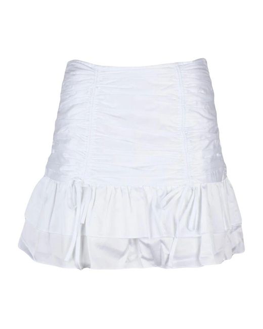 Guess White Short Skirts