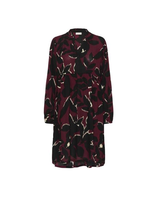 Kaffe Midi Dresses in het Black