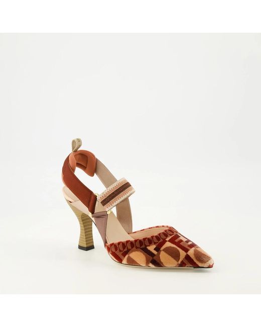 Fendi Brown Pumps