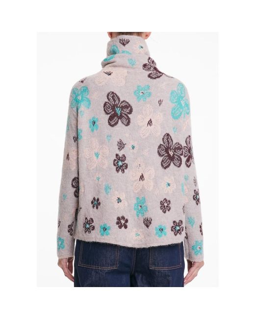 ALESSIA SANTI Blue Stilvolle Pullover Kollektion