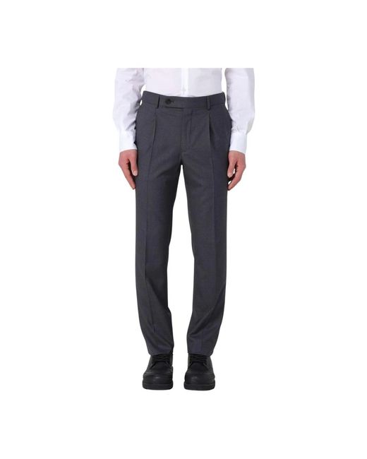 Suit Trousers Incotex de hombre de color Blue