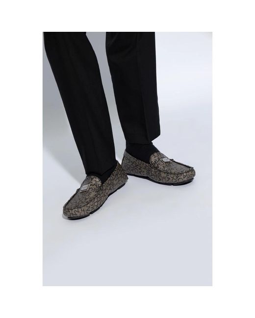 Dolce & Gabbana Black Loafers for men