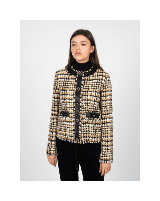 Tweed Jackets Liu Jo de color Black