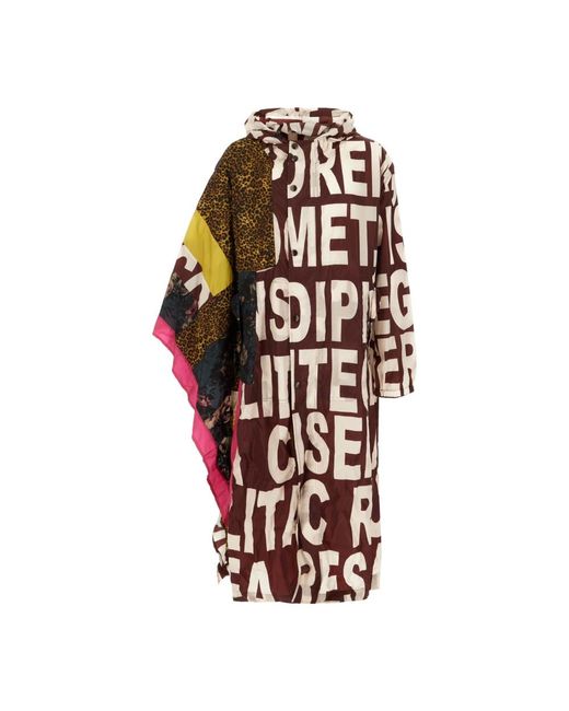 Dries Van Noten Jassen ,Veelkleurig ,Stijlvolle Trench En Parka Jas in het Multicolor voor heren
