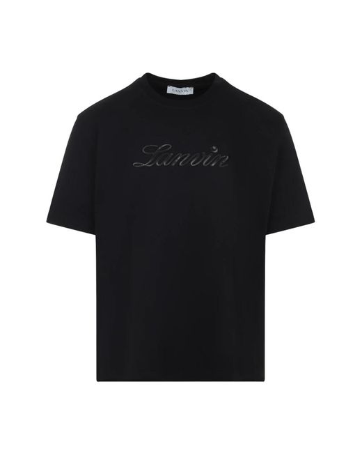 T-Shirts di Lanvin in Black da Uomo