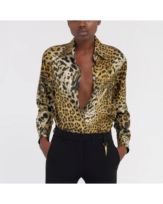 Shirts Roberto Cavalli de color Green