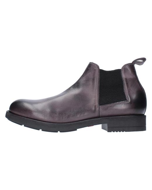 JP/DAVID Gray Chelsea Boots for men