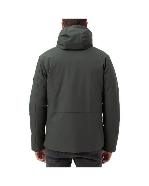 Peuterey Gray Winter Jackets for men