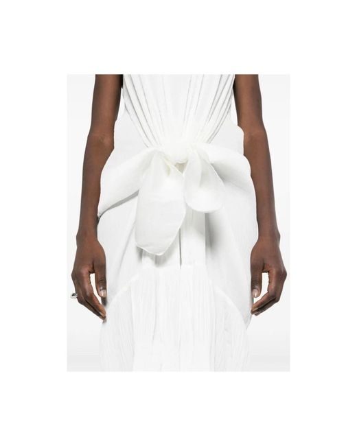 J.W. Anderson White Maxi dresses