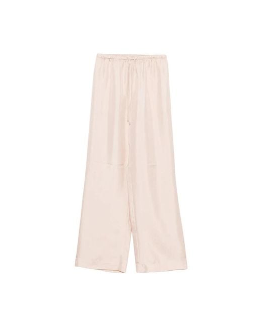 Rohe Pink Wide Trousers