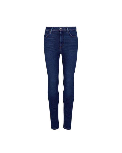 Acne Blue Skinny Jeans