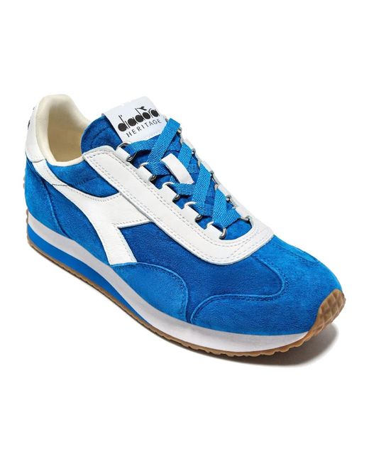 Diadora Blue Sneakers for men