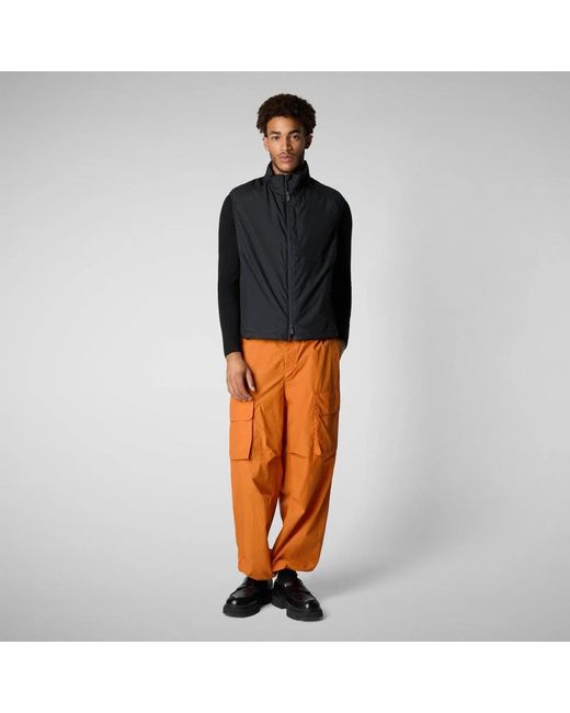 Save The Duck Vests in het Black voor heren