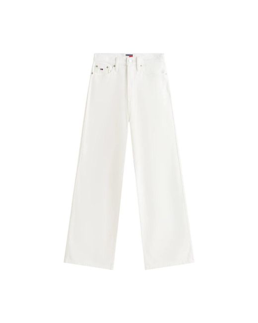 Tommy Hilfiger White Wide Jeans