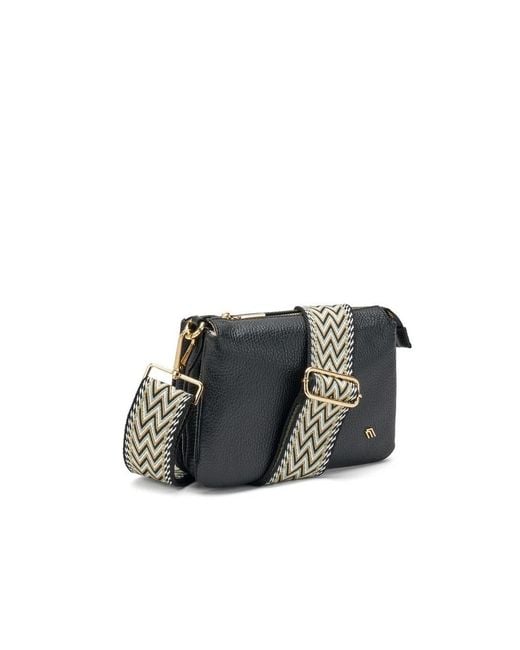 Frau Black Cross Body Bags