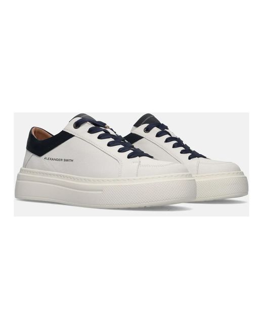 Alexander Smith White Sneakers for men