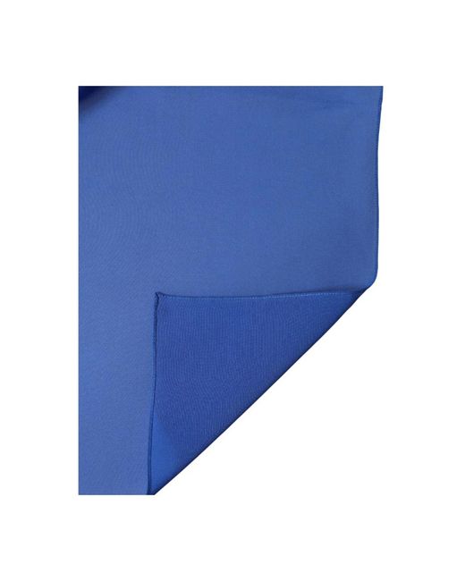 Dolce & Gabbana Blue Silk Scarves for men