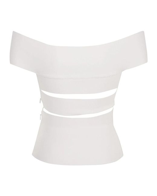 McQueen Overhemden ,Wit ,Stijlvolle Top Voor Vrouwen in het White
